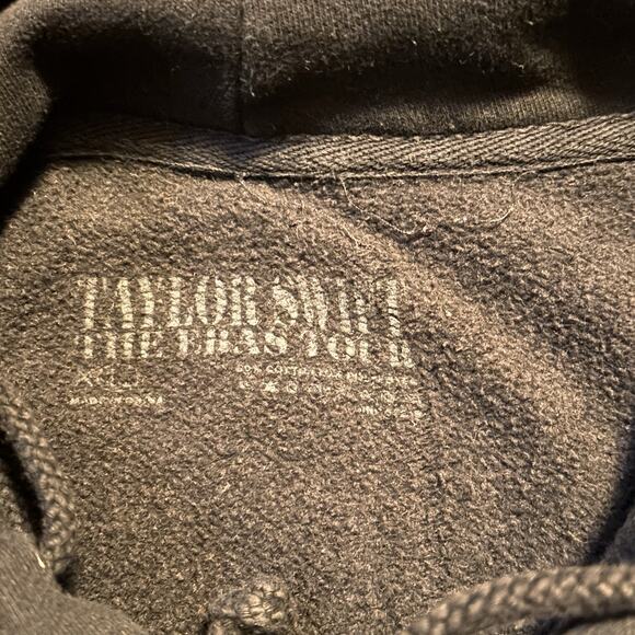 Taylor Swift The Eras Tour Black Hoodie XL Concert Merch - Picture 3 of 5
